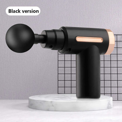 4 In 1 Massage Gun | Deep Tissue Percussion Massager With 4 Attachments | Handheld Electric Body Relaxation Therapy For Pain Relief & Recovery (